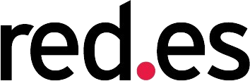 Logotipo de red.es, la entidad pública que impulsa la transformación digital en España, con un diseño moderno y minimalista que destaca la importancia de la tecnología en el desarrollo del país.